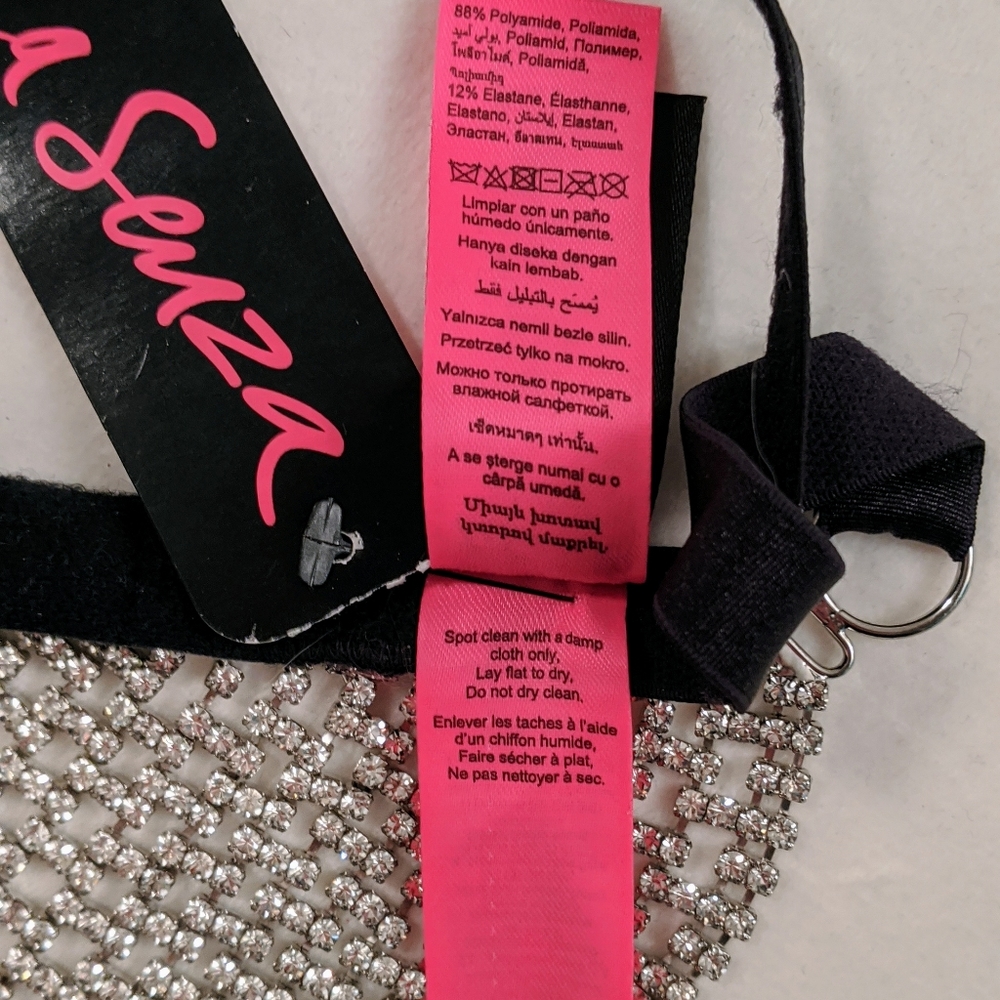 Luxury La Senza Limited Edition Jewelry / Crystal Bra Lingerie Sz S To M - Picture 8 of 10